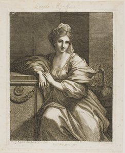 Juno i Paw autorstwa Angelica Kauffmann