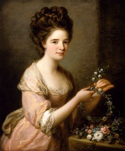 Portret Eleonory, hrabiny Lauderdale, ok. 1780-81 (olej na płótnie)