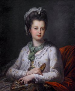 Portret Elizabeth Kerr, z domu Fortescue, markizy Lothian autorstwa Angelica Kauffmann