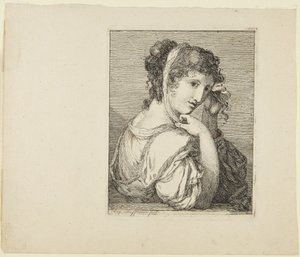 Portret dziewczynki autorstwa Angelica Kauffmann