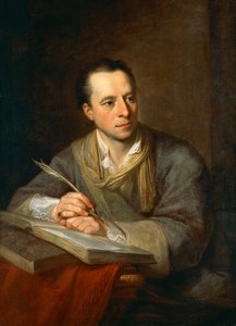 Portret Johanna Joachima Winckelmanna (Stendal 1717-Triest 1768), niemieckiego archeologa i historyka sztuki autorstwa Angelica Kauffmann
