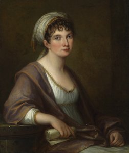 Portret księżnej Franciszki von Kaunitz-Rietberg, z domu hrabiny Ungnad von Weissenwolf, 1805 autorstwa Angelica Kauffmann