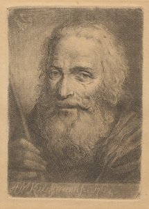 Portret starszego mężczyzny autorstwa Angelica Kauffmann