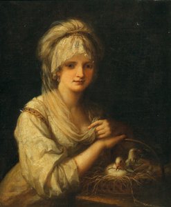 Alegoria pokoju małżeńskiego, lata 70. XVIII wieku. autorstwa Angelica Kauffmann