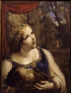 Salome z głową świętego Jana Chrzciciela autorstwa Angelo Caroselli