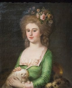 Portret Teresy Campori autorstwa Angelo Crescimbeni