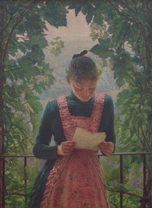 Pierwszy list, 1890.