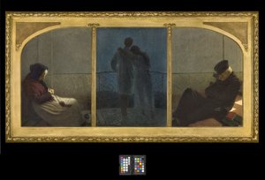 Nieznany obraz autorstwa Angelo Morbelli