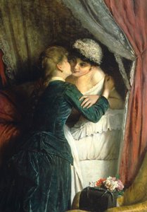 Imieniny Angelo Romagnoli (1840-po 1897), olej na płótnie autorstwa Angelo Romagnoli
