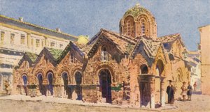 Kościół Panagia Kapnikari, Ateny (czarna lito)