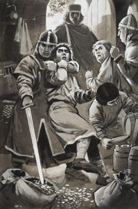 Fałszerze (gwasz na papierze) autorstwa Angus McBride