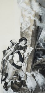 Mężczyźni ze świniami autorstwa Angus McBride