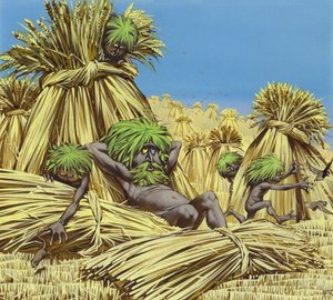 Polevik (gwasz na papierze) autorstwa Angus McBride