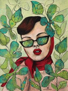Styl retro inspirowany botaniką