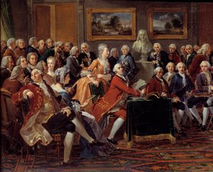 Der Salon von Madame Geoffrin