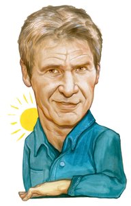 Harrison Ford, 2011 (akryl na płycie ilustracyjnej)