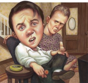 Malcolm in the Middle, 2000 (akryl na płycie ilustracyjnej)