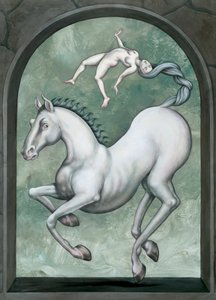 The Host, 2012 (farba akrylowa na płycie ilustracyjnej) autorstwa Anita Kunz