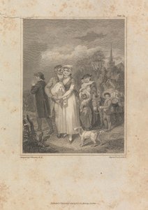 „Opuszczona wioska” Goldsmitha autorstwa Anker Smith