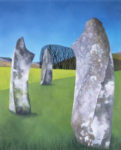Kamienie Kilmartin 2, 2018 autorstwa Anna Phillips
