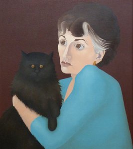 Kobieta z kotem, 1982