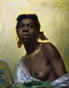 Polska:  Murzynka A Black Woman.