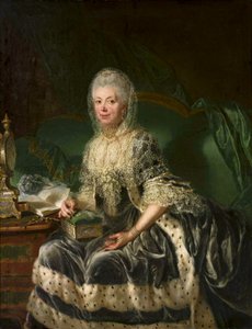 Portret Anny von Wartensleben autorstwa Anna Dorothea Therbusch