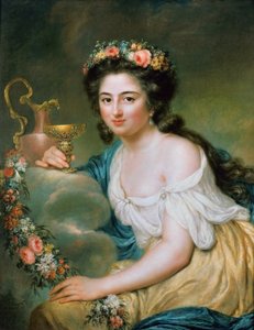Portret Henriette Herz, ur. De Lemos 1764-1847 jako Hebe, 1778.
