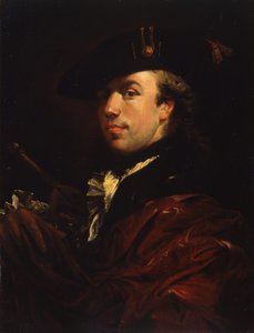 Portret malarza, II poł. XVIII w. autorstwa Anna Dorothea Therbusch Lisiewska