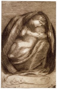 „Matka i Dziecko”, 1911 autorstwa Anna Lea Merritt
