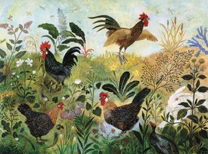 Boys on the Block, 2001 (akryl) autorstwa Anna Pugh