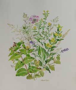 Kwiaty martwa natura 4, 2021 (malarstwo) autorstwa Anna Pugh