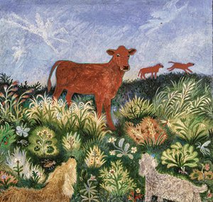 Ghost Dogs, 2019 (akryl) autorstwa Anna Pugh