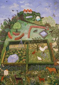 Na zewnątrz, 2019 (akryl) autorstwa Anna Pugh