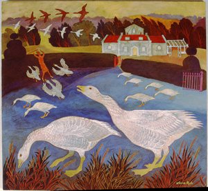 Pościg za dziką gęsią autorstwa Anna Pugh