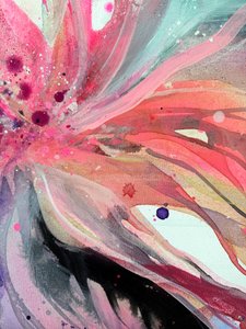 Żywe kwiatowe motywy