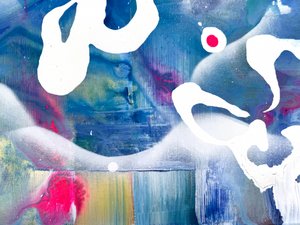 Żywa, płynna abstrakcja autorstwa Anna Viklund