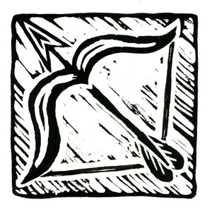 Horoskop (Strzelec), 2017 (wydruk na płótnie) autorstwa Annalisa Morrocco