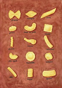 Makaron, 2010 (gwasz) autorstwa Annalisa Morrocco
