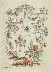 Chinoiserie z New Suite of Chinese Arabesque Notebooks, 1790-99.