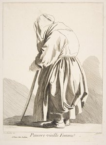 Biedna stara kobieta, 1742.