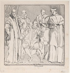 Karol V, XVIII wiek. autorstwa Anne Claude Philippe de Caylus