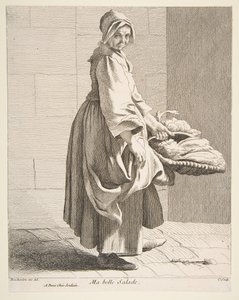 Sprzedawca sałaty, 1742.