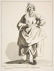 Handlarz starych kapeluszy, 1742.