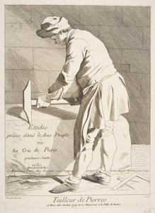Przecinak do kamienia, 1737. autorstwa Anne Claude Philippe de Caylus