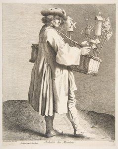Whirligig Handlarz, 1742.
