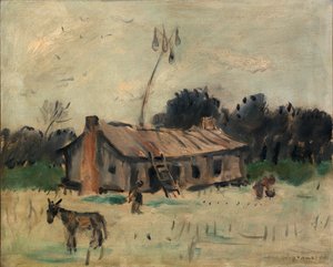 Kabina w Alabamie, ca. 1915-1925.