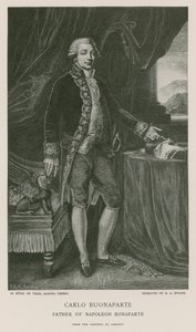 Carlo Buonaparte autorstwa Anne Louis Girodet de Roucy Trioson