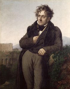 Portret Francois Rene (1768-1848) Vicomte de Chateaubriand, c.1811 (patrz także 75712)