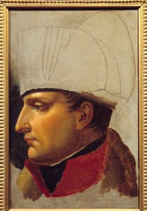 Portret Napoleona I (1769-1821) studium na przekazanie kluczy do Wiednia 13 listopada autorstwa Anne Louis Girodet de Roucy Trioson